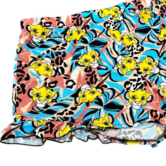 Disney The Lion King Ruffle Sleep Shorts Size 2X - Picture 3 of 5